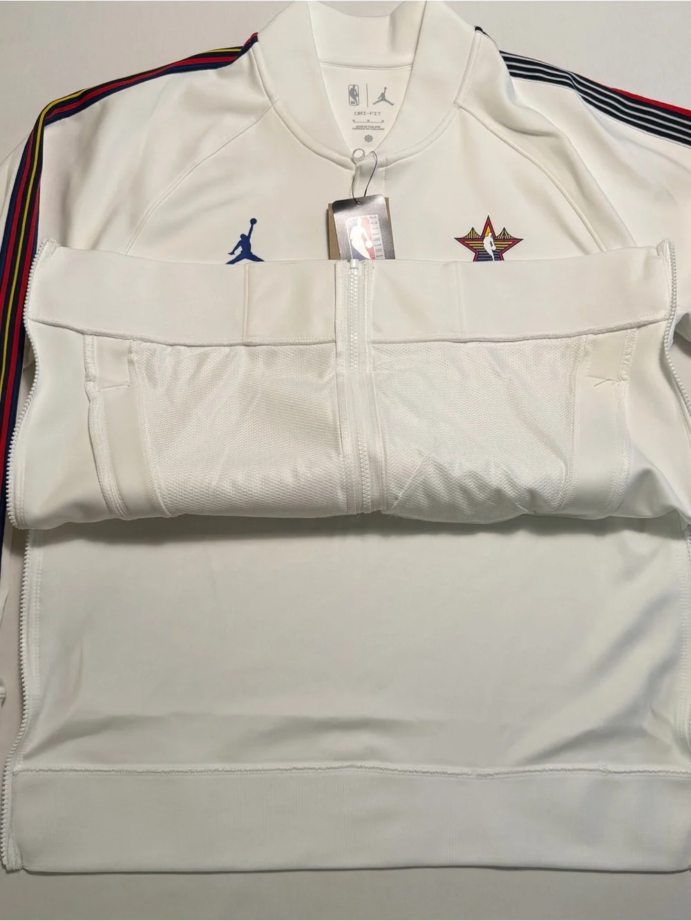 Jordan Nike NBA 25 All Star Team Issue Pre Game Jacket Showtime Men MED Full Zip